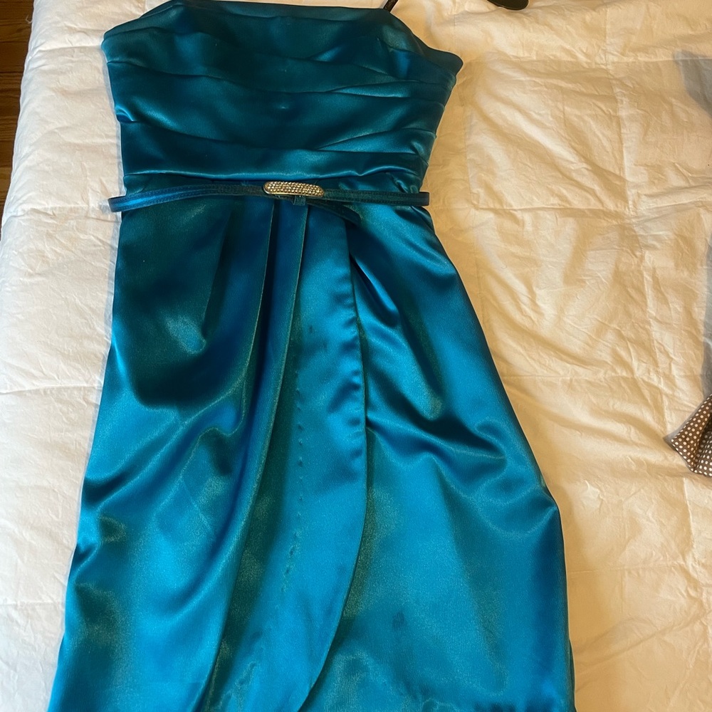 Blue minidress